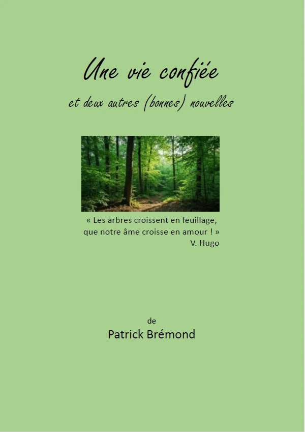 Livre une vie confiée couverture